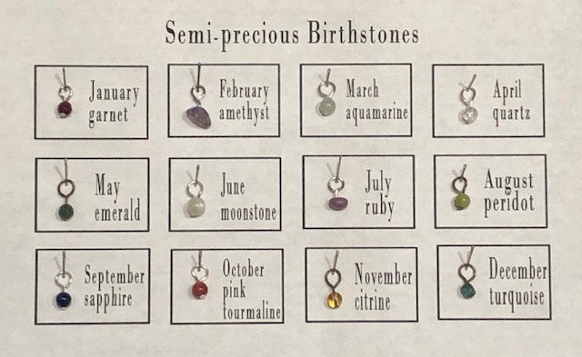 October semi precious on sale birthstone