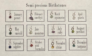 September Sapphire Birthstone Pendant