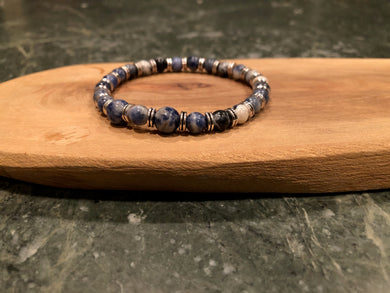 Exquisite Sodalite Precious Stone Bracelet