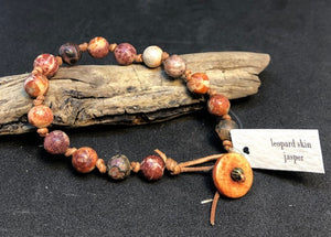 Leopard Skin Jasper Knotlet